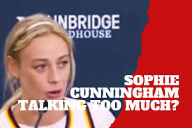 Sophie Cunningham might be talking too much putting Caitlin Clark and the  Indiana Fever at risk