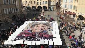 Le srpj de montpellier n'abandonne pas les investigations, plus d'un an et demi après la disparition mystérieuse de lucas tronche, le 18. Photos Une Mosaique Humaine Pour Afficher Le Visage De Lucas Tronche