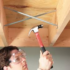 Just snap a line and go! Metal Or Wood Cross Bridging Diy Home Improvement Forum