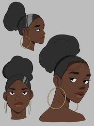 Muscular girl in action comic strip