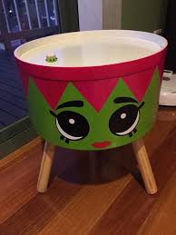 Finally Hacked My Kmart Storage Tub And Made A Shopkin I Now Have A Super Sized Birthday Betty And 1 Very Happy Litt Storage Tubs Shopkins Storage Kids Room