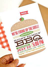 Bbq Invitation Party Invitation Via Etsy Invitation Design Flyer Design Fun Invitations