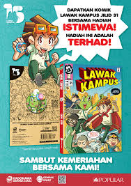 Review komik lawak kampus jilid 31,32,33,34,35dan 36. Panggilan Kepada Semua Kipas Popular Book Co M Sdn Bhd Facebook