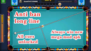 It has been in so many places and has been responded by many, now on google play. 8 Ball Pool New Mega Mod Apk Unlocked All Cues Long Line Anti Ban Always Win No Root Youtube