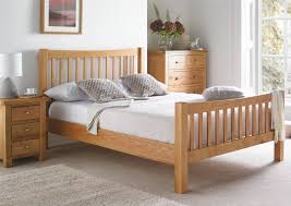 Dorset Oak Bed Frame Light Wood Wooden Beds Beds Oak Bed Frame Oak Bedroom Furniture Oak Bedroom