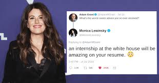 Monica lewinsky song guitar tab. Monica Lewinsky Wins The Internet With Tweet On Worst Career Advice She S Ever Received