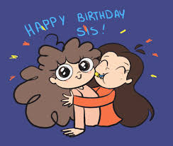 Happy Birthday Sister Gifs Get The Best Gif On Giphy Best happy birthday gif with animated fireworks and golden text. happy birthday sister gifs get the