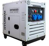 Inverter Diesel Electric Generator Hyundai DHY9000SEI 6500W