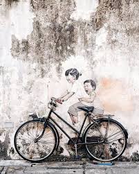 Beat The Mondayblues With This Great Piece Of Street Art From Penang Malaysia Ernest Zacharevic Urbanpixxels Street Art Photography Street Art Art