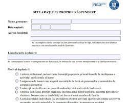 Părinţii trebuie să semneze declaraţia pe propria răspundere, cunoscând prevederile art. Modelul DeclaraÅ£iei Pe Propria RÄƒspundere A Fost Actualizat DescarcÄƒ De Aici Noua VariantÄƒ