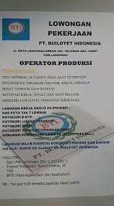 Operator produksi / umum ( smp ) lowongan kerja pabrik / kantor surabaya & sidoarjo. Himpunan Lowongan Kerja Jatim Fotos Facebook