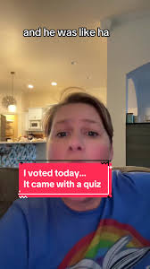 #govote even if the poll worker asks you odd questions.