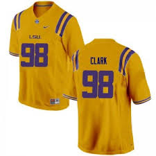 Deondre Clark LSU Jersey, Deondre Clark LSU Tigers Jersey, Shirts, Apparel,  Gear