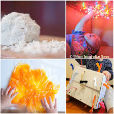 Old dresser for craft room storage. 15 Sensory Play Ideas For Babies I Heart Arts N Crafts