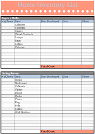 Home Inventory Template Home Inventory Pantry Inventory Printable Home Management Binder