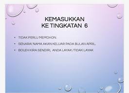 .tawaran kemasukan ke tingkatan 6, anda boleh membuat rayuan semula untuk kemasukan ke tingkatan 6. Syarat Info Tingkatan 6 Smk Pending Kuching Sarawak Facebook