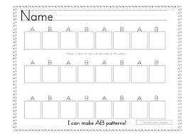 These pattern worksheets feature a series of patterns of shapes that must be completed. Pin On Math