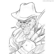 We have collected 40+ freddy krueger coloring page printable images of various designs for you to color. Freddy Krueger Coloring Pages By Zotto1987 Xcolorings Com