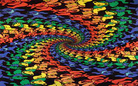 Looking for the best grateful dead desktop backgrounds? Dancing Bears Grateful Dead Wallpaper Grateful Dead Spiral Bears Tapestry 2560x1600 Wallpaper Teahub Io