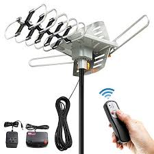 Five Star Outdoor Digital Amplified Hdtv Antenna Up To 200 Mile Long Range Directional 360 In 2020 Outdoor Tv Antenna Best Outdoor Tv Antenna Outdoor Hdtv Antenna