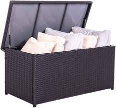 We did not find results for: Buy Sundale Outdoor Storage Box 60 Gallon Wicker Patio Deck Boxes With Lid Outdoor Cushion Storage Container Bin Chest For Kids Toys Pillows Towel Aluminum Frame Black Online In Turkey B01n1si3fh