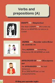 6 Verbos En Ingles Que Empiezan Por A Y Sus Respectivas Preposiciones El Blog Para Aprender Ingles Verbos Ingles Aprender Ingles Ingles