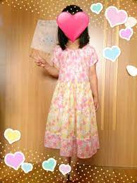 型紙なし 100均手ぬぐいで簡単子供ワンピース の作り方 その他 その他 アトリエ 子供 ワンピース 子供服 作り方 子供服 型紙