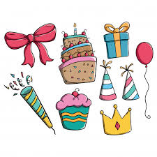 Includes 1 sheet of 36 stickers. Cute Birthday Doodle Art Novocom Top