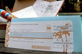 Diy Airplane Ticket Invitations Fab Fatale Diy Wedding Invitations Templates Ticket Wedding Invitations Wedding Invitation Templates