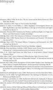 Bibliography - Lacey, Wells and Quick Reconstructing Criminal Law