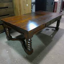 Versatile as it is stylish, this table is made of mango hardwoods that will fit seamlessly into your home's décor. Barley Twist Coffee Table Nadeau Chicago