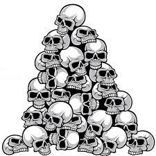 White Skull Pile Album By Gmanzee69 Jpg 750 750 Skulls Drawing Skull Stencil Skull Tattoos