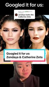 Replying to @Byul🇳🇬🫶🏾[51%] I had to find more pictures of them to  confirm. 🕵🏻‍♀️ #zendaya #catherinezetajones #lookalike #greenscreen