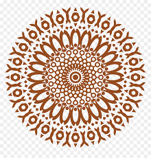 flower rangoli design black and white hd png download vhv flower rangoli design black and white