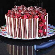 Chocolate Berry Birthday Cake - Gluten Free (Miss GF Makes)