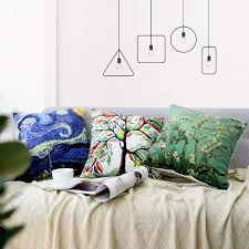 Perfetto in un ambiente moderno e sofisticato. Lewondr Fodera Cuscino Arredamento Casa Letto Stile Moderno Federa Per Arredamento Divano Copri Cuscino Cottone 100 45x45cm Quadrata Con Chiusura A Cerniera Nascosta Ufficio Apricot Blossom Casa E Cucina Biancheria Da Letto