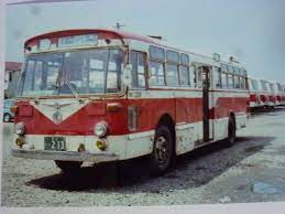 白印 白石営業所所属車輌 昭和52年撮影 レトロバス ワゴン車 旧車