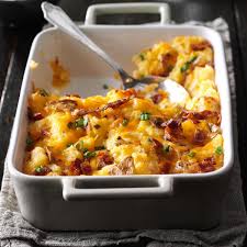 Loaded Twice Baked Potato Casserole Recipe Twice Baked Potatoes Potatoe Casserole Recipes Twice Baked Potatoes Casserole