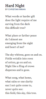 Night Like A Fling Of Crows Disperses And Is Gone Christian Wiman Poetry Words Poetic Words Poem A Day