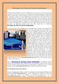 Cannon's appliance service & refrigeration. Whirlpool Ac Service Center Hyderabad