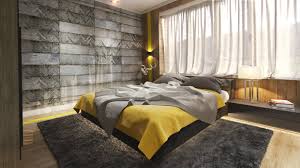 Living rooms in grey and yellow are very lively, refreshing and raise the mood because yellow reminds of the spring and summer, which is especially necessary in an yellow carpet is an awesome addition to a neutral living room. Beautiful Mustard Yellow Bedroom Decor Images