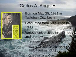 Angeles was born in tacloban city, leyte on may 25, 1921. Gabu By Carlos Angeles Meaning Draw A Visual Imagery Of Gabu Imagecrot It Describes A Chaotic Scene At The Beach Of A Place Called Gabu Elekpuol