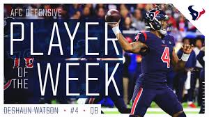 Trevor lawrence everyone knows clemson qb trevor lawrence is going. Deshaun Watson Named Afc Offensive Player Of Week 13