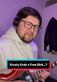 Spongebob Guitar Fail: Krusty Krab Meets Free Bird