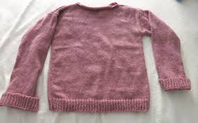 Row 1 k1, p1 to end of row. Machine Knit A Simple Square Sweater Picture Healer Feng Shui Craft Art Chinese Medicine