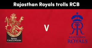 रॉयल टीमों के बीच ipl में कैसी रही है टक्कर, जानिए क्या कहते हैं आंकड़े. Rr Rcb Are Having A Banter On Twitter For Rajasthan Royals Logo Marketing Mind