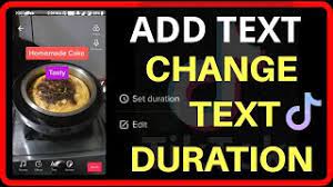 How to put words on tiktok. How To Add Text On Tiktok For Different Times Change Text Duration On Tiktok 2020 Youtube