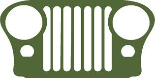 M38 M38a1 Cja2 Cj3 Cj5 Cj7 Cj Jeep Grill Decal Sticker Jeep Grill Jeep Jeep Tattoo