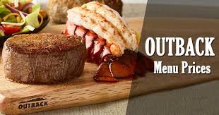 Stuffed with fresh grilled chicken breast, sautéed mushrooms, bacon, melted cheeses and honey mustard sauce. Outback Menu Prices Suit Anyone S Budget Allmenuprices