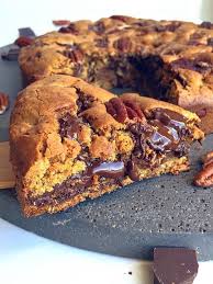 Cookie Cake Healthy Flavor I Recette Cuisine Recette Recettes De Cuisine Recette Dessert Recette